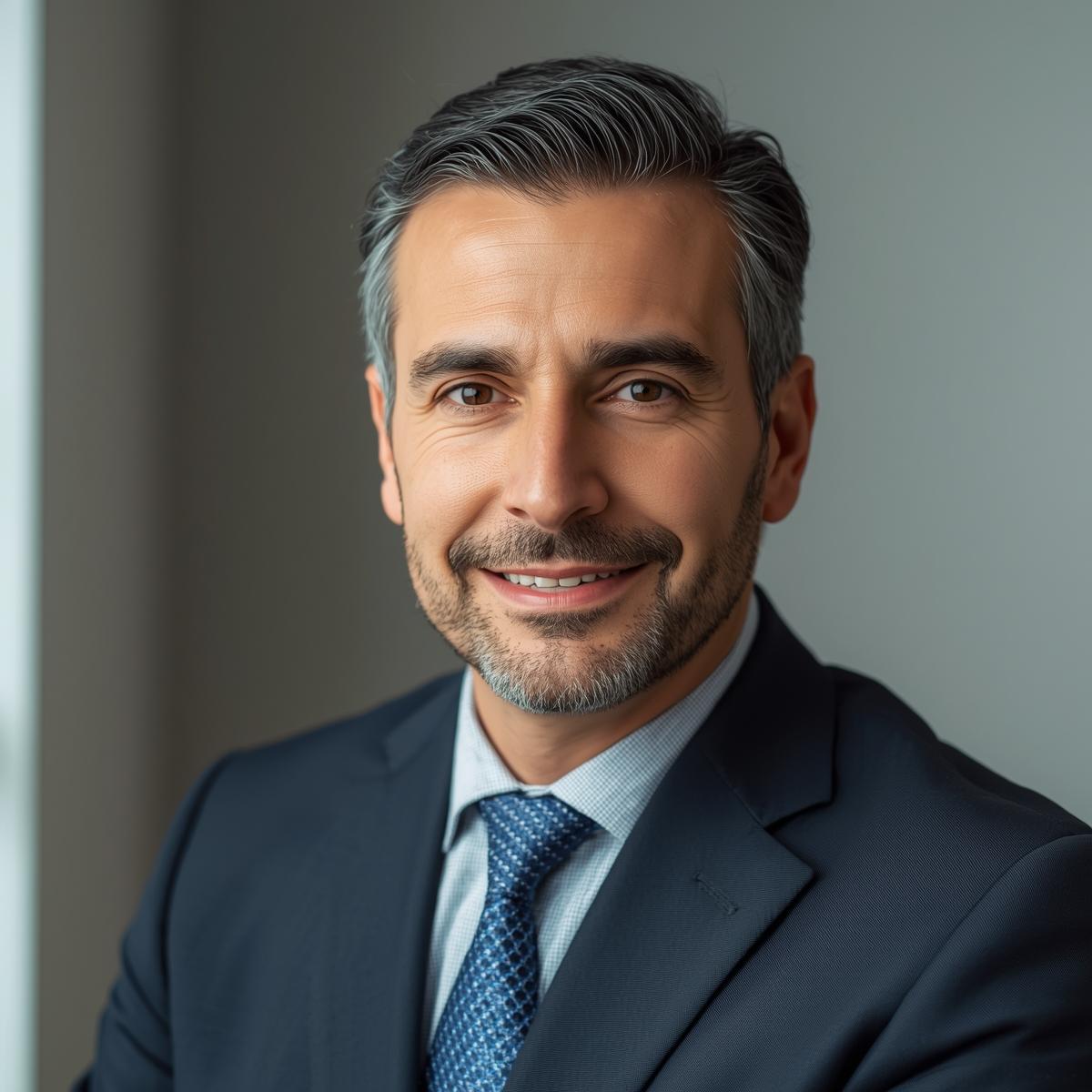 Retrato profesional de Javier Ortega